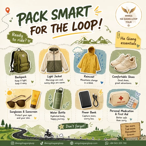Ha Giang Loop Packing List: Everything You Actually Need