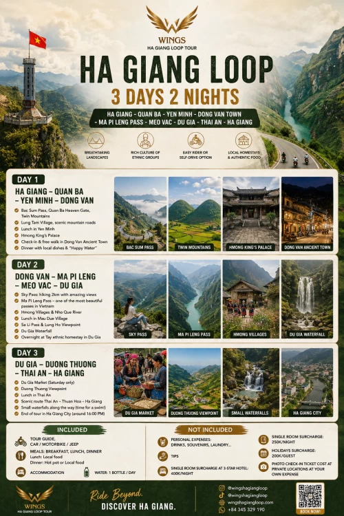 How Many Days Do You Need for the Ha Giang Loop? 2D1N vs 3D2N vs 4D3N